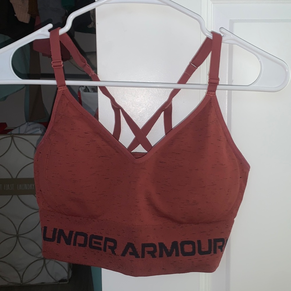 Under Armour Bra- Maroon- Sz. M